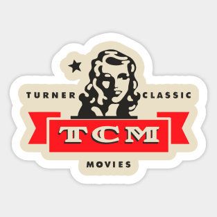 Turner Classic Movies "Reel Nostalgia" Sticker